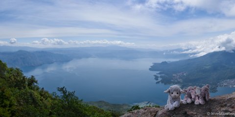 Lac Atitlan du San Pedro Volcano